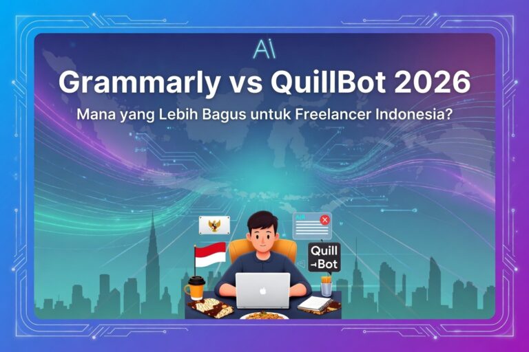 Grammarly vs QuillBot 2026: Mana yang Lebih Bagus untuk Freelancer Indonesia?